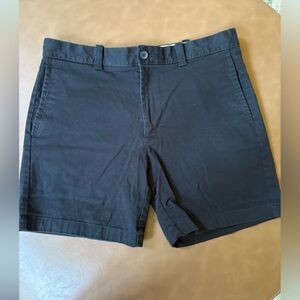 J. Crew Men's Black Chino Short-7 inch inseam